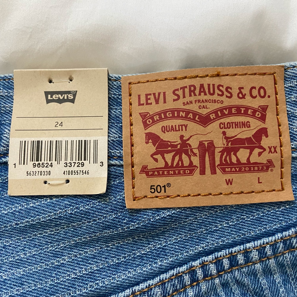 Levi’s 501 Jean Shorts - Picture 4 of 5